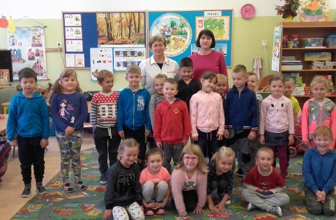 Spotkanie zerówiaków z higienistką 